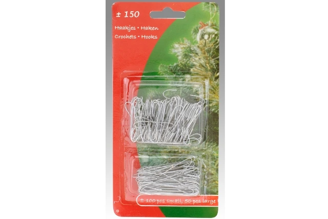 Set carlige pentru decoratiuni 100buc mici+50buc mari