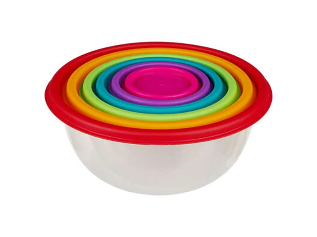 Set recipiente Five 6buc(0.3/0.5/0.9/1.6/2.6/3.4l), plastic