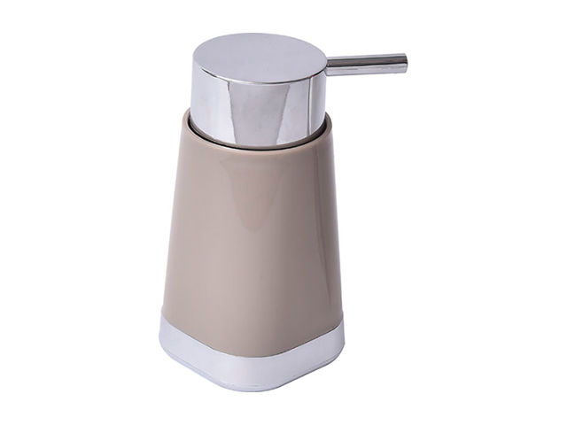 Dozator pentru săpun Tendance 130ml, bază cromată, gri