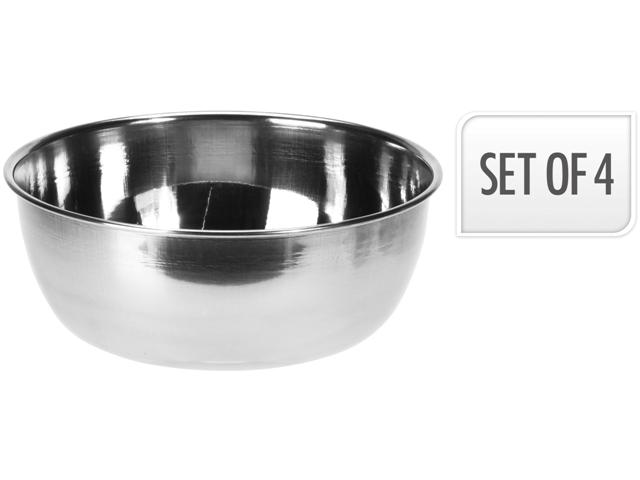 Set castroane de inox EH 4buc D11сm, H4.2cm