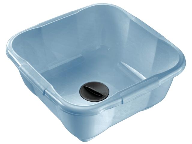 Castron din plastic patrat cu scurgere 34Х34cm, 9.6l Tontarelli
