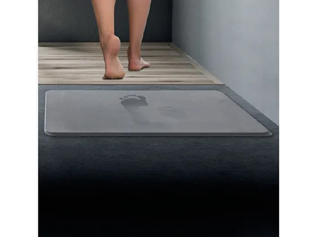 Covor de baie 39X60cm Five, gri