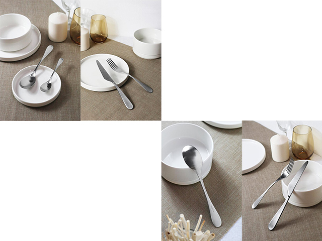 Set de tacamuri Pinti  Drop 24buc, inox 18/0, eco box