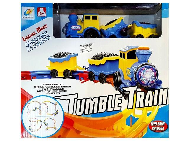 Set cale ferata cu o bucla verticala