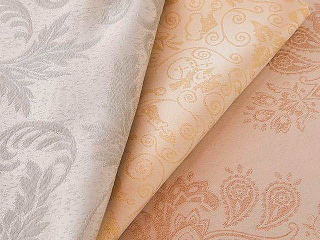 Fata de masa 150X300 cm Tognana Gold Gift, 100% poliester