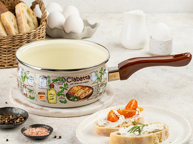 Caus emailat Ciabatta 16cm, 1.6l