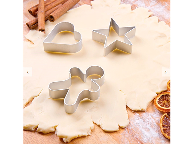 Forme pentru biscuiti Cucina 16buc, metal