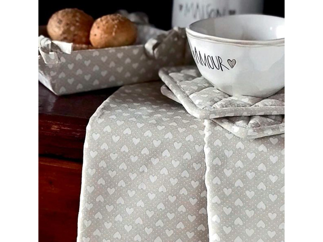 Suport termo textil de bucatarie Tognana Amour 15X12cm