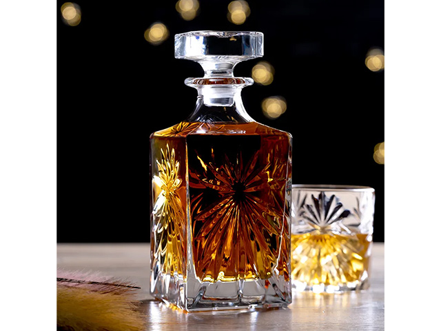 Carafa pentru bauturi tari Oasis 0.85l, cristal