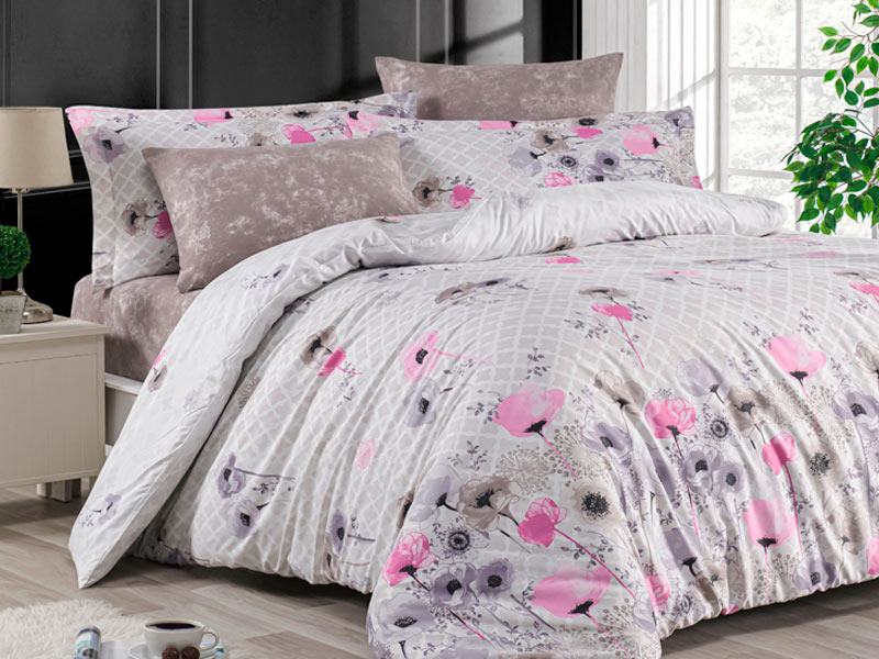 Lenjerie de pat Euro 2 NH Delux Satin Gaye