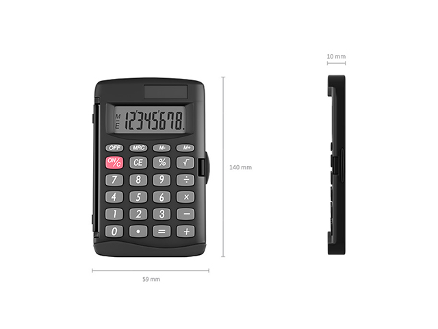 Calculator 8-Digit ErichKrause PC-103 Classic, negru