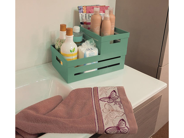 Cutie organizator Snips 5l 29.5X20X10.5 cm, verde