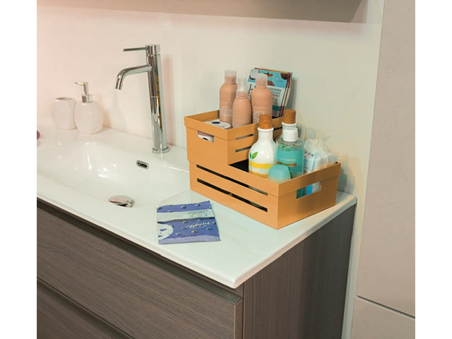 Cutie organizator Snips 5l 29.5X20X10.5 cm, maro