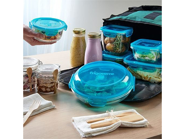 Recipient ermetic Evolution inalta 0.75l, 12X12cm