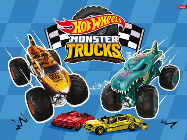 Covoras de masa pentru creatie laminat A3 Hot Wheels
