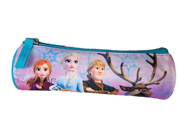 Penar cilindric 21X7.5cm Bambino Frozen, textil