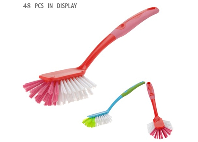 Perie de spalat vesela Ultra Clean, maner lung cu carlig