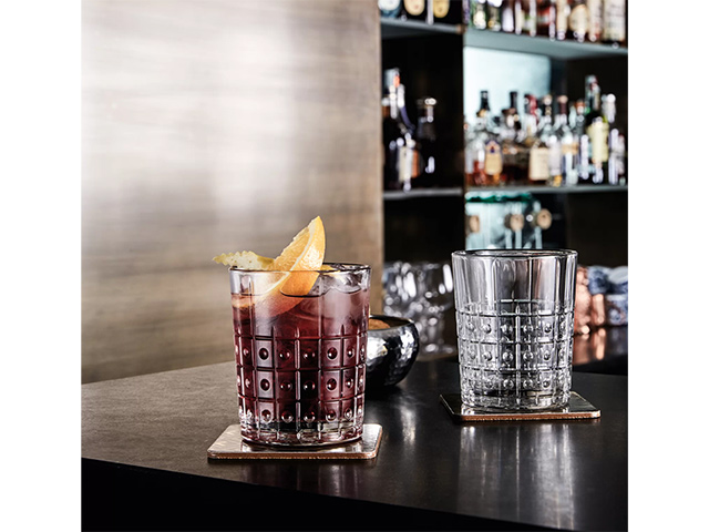 Set 4 pahare whisky tip Tumbler Bartender 390ml