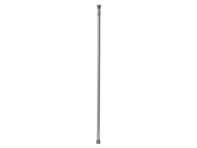 Tijă glisantă pentru perdea 110-200cm, neagră, aluminiu