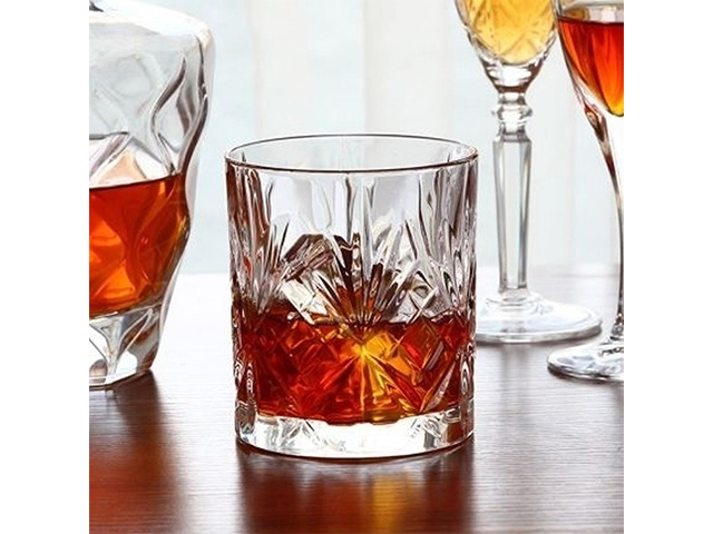 Set 6 pahare Melodia 340ml, cristal