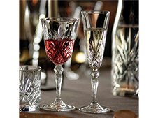 Set 6 pahare Melodia 80ml, cristal