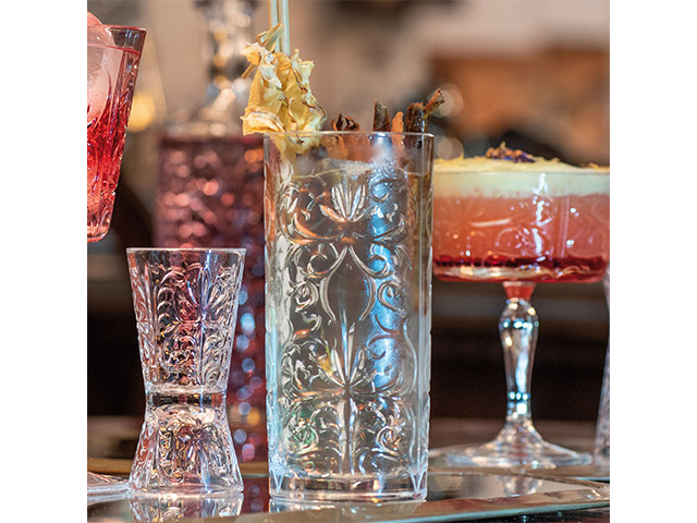 Set 6 pahare tip Tumbler Tattoo 370ml, inalte, cristal