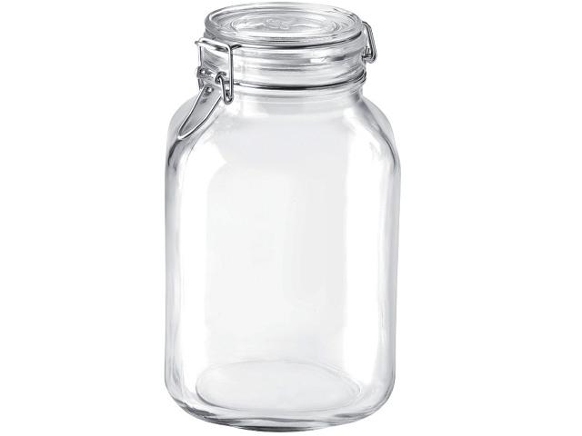 Borcan pentru pastrare/conservare Fido 3l, cu capac clema