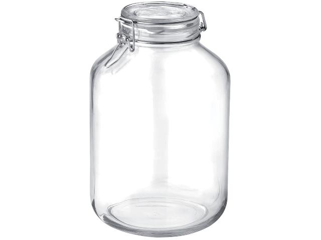 Borcan pentru pastrare/conservare Fido 4.67l, cu capac clema