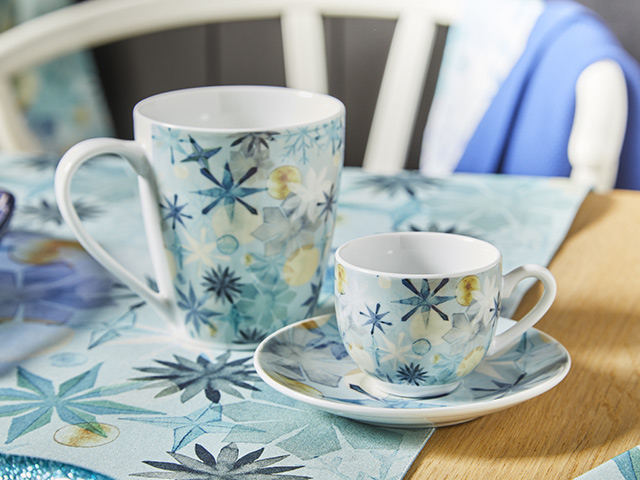 Set 2 cani 340ml Andrea Fontebasso Cristalli, portelan