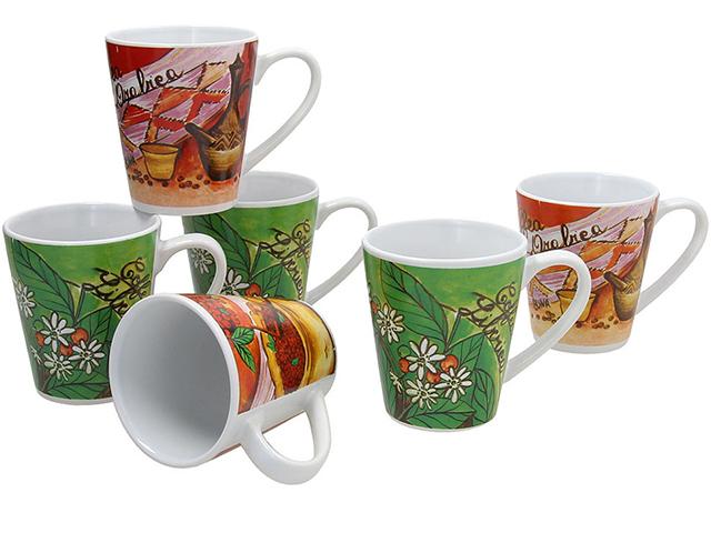 Cana 310ml Tognana Laura Caffe, ceramica, conus