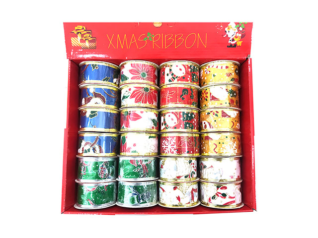 Panglica decorativa 3.8cmX2.7m, cu desen, 5 culori