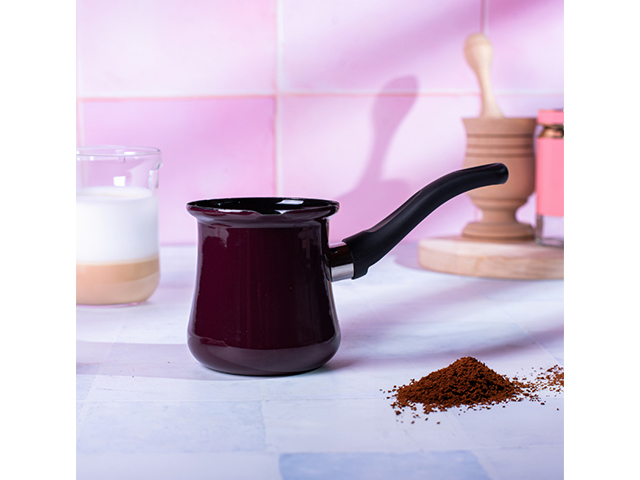 Ibric emailat Bordo 0.4 l, pentru 4 cani