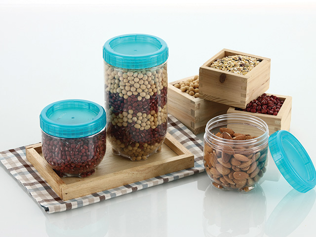 Container alimentar Ghidini Interlock 1l, 19.5X9.5X9.5 cm
