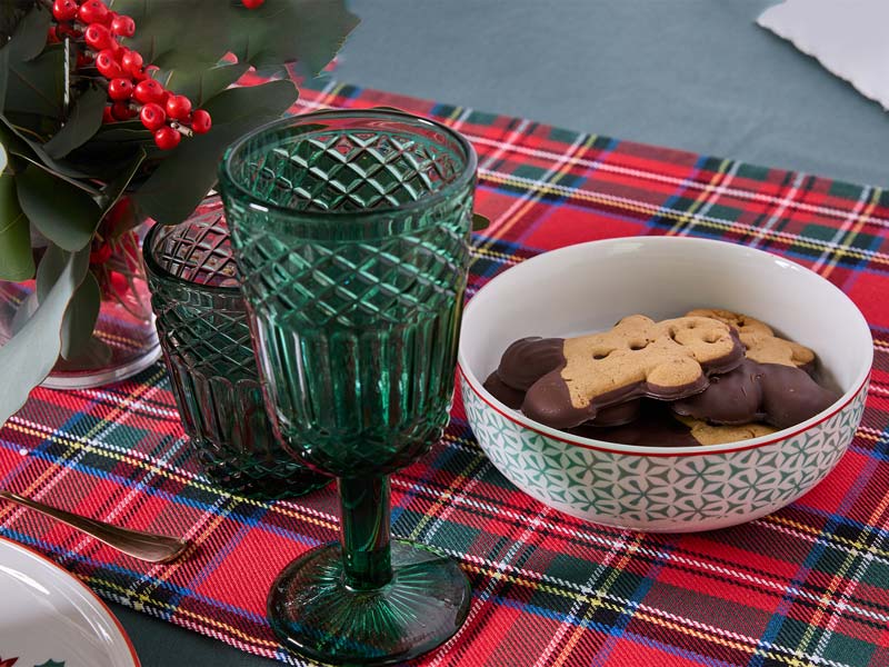 Set pocale pentru vin Tognana Claire 3 buc, 270 ml, verde