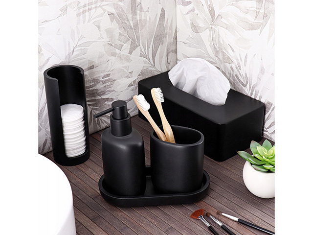 Cutie pentru servetele Tendance, neagra