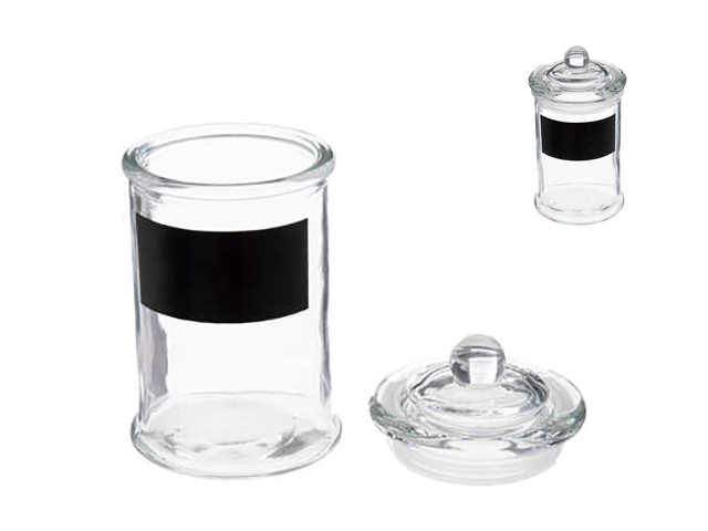 Borcan din sticla Five 0.12l 11.5cm