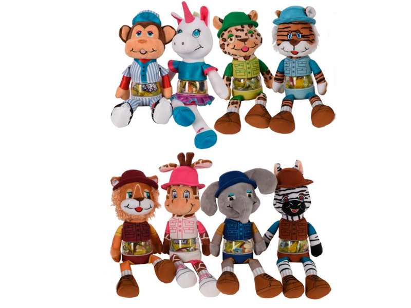 Bomboane jeleu Safari Buddies 40 g in jucarie