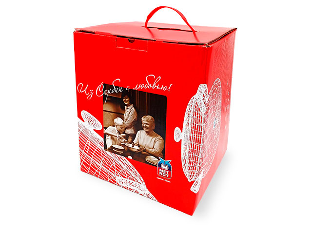 Set cratite emailat Sultana 3buc (2l, 3.5l, 5l)