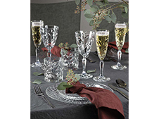 Set 6 pocale pentru vin Laurus, 280ml