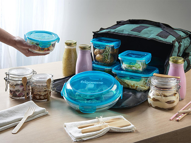 Recipient ermetic Evolution inalta 0.75l, 12X12cm