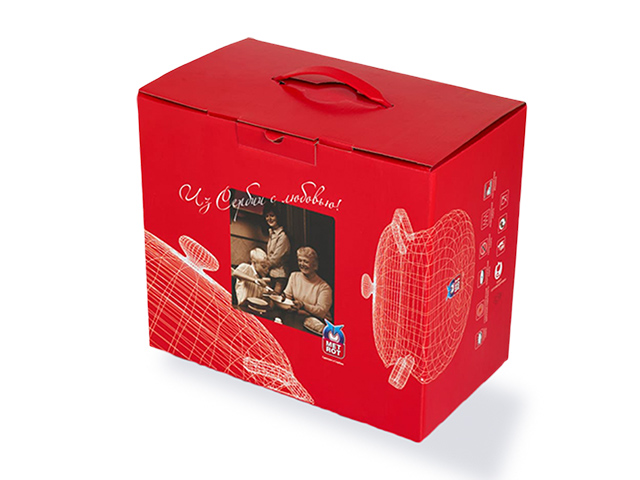 Ceainic emailat Black Rose 2.5l cu fluer