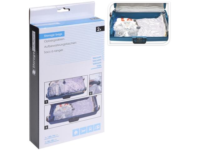 Saci de vidat haine Storage 2buc (74X130cm, 50X86cm)