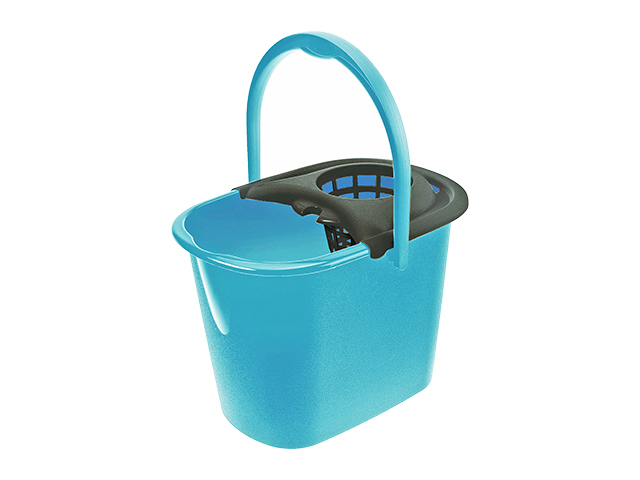 Galeata cu strocator pentru mop Tontarelli 14l, 37X28.5X27.5cm