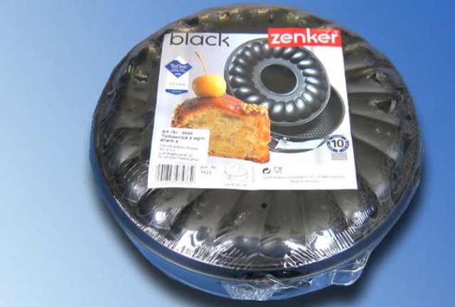 Forma pentru copt Zenker Black D30cm, 2 funduri detasabile, antiaderenta