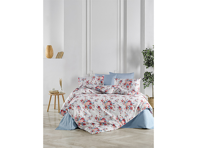 Lenjerie de pat 2 persoane NH Ranforce Emma, policoton