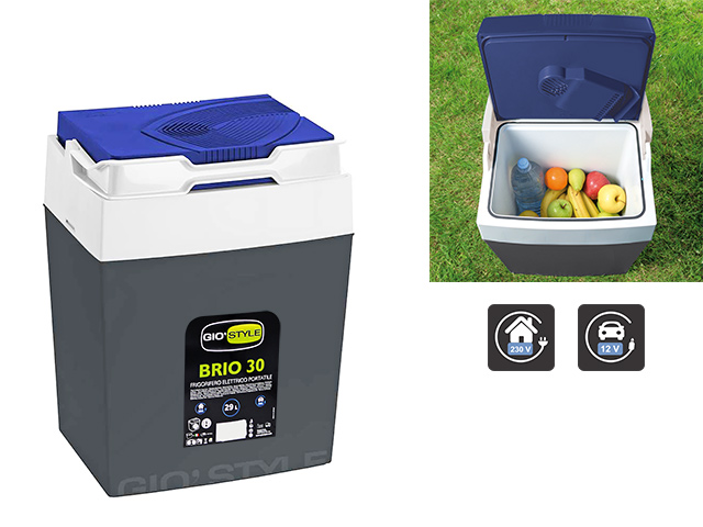Geanta-frigorifica din masa plastica Brio-30, 29l, 12/230V