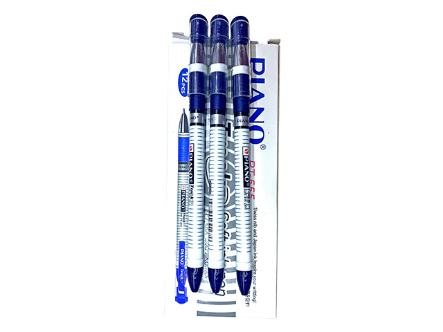 Pix cu bila PT-555 soft ink,0.7mm, albastru