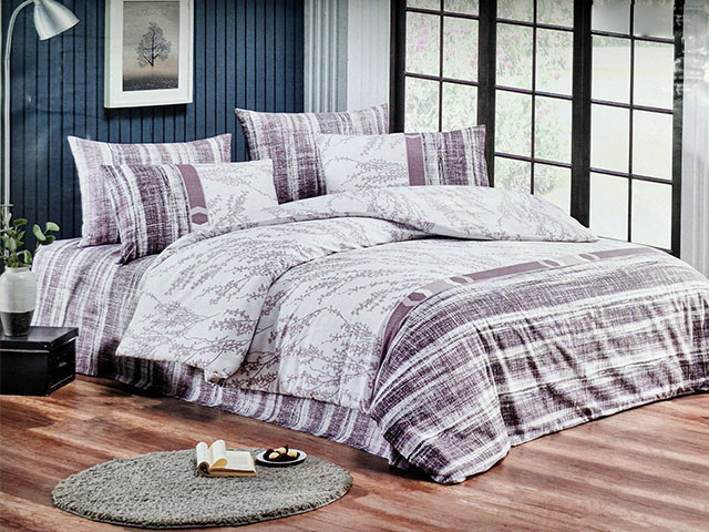 Lenjerie de pat 2 persoane NH Ranforce Premium Nadia 57556-03, policotton