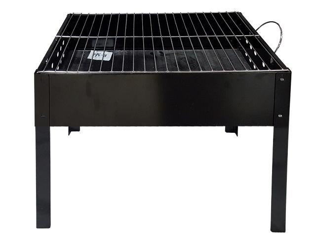 Gratar dreptunghiular cu picioare BBQ 30X49X49cm, demontabil