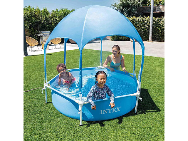 Piscină pentru copii cu cadru Intex 183x38 cm